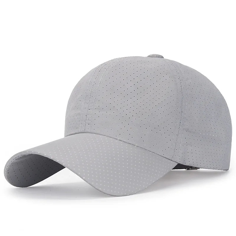 Wholesale Men Women Summer Baseball Cap Quick Drying Hats Unisex