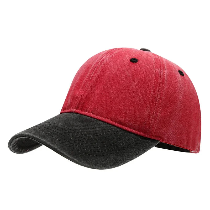 Vintage Washed Baseball Cap For Men