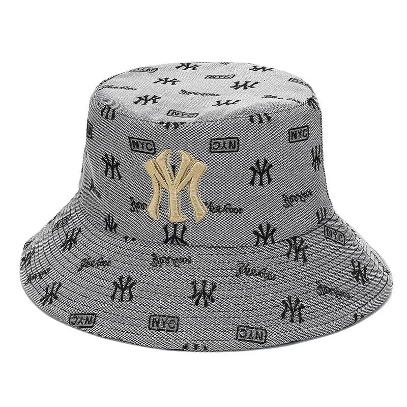 Unisex Letter Embroidery Fisherman Hat Women