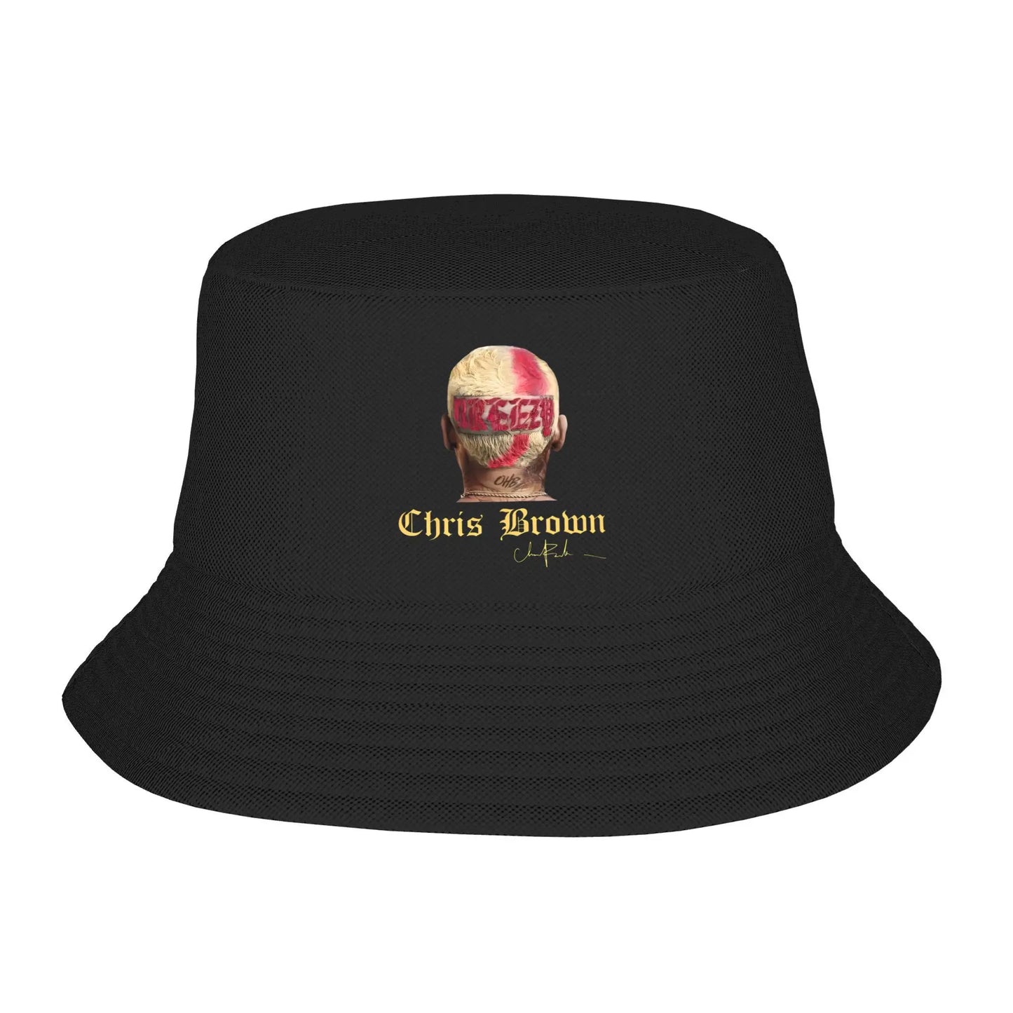 Fashion Bucket Hat Rapper Chris Brown Breezy Bowl XX Tour Bob Hat Girl Boy Cotton Fisherman Caps