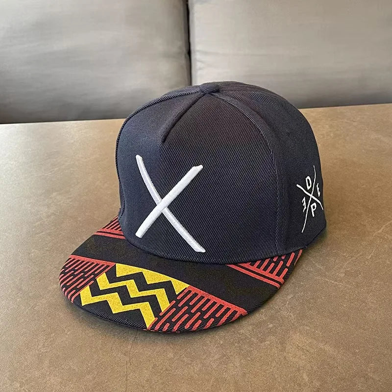 American Flag Embroidery Hip-hop Hats Snapback Caps