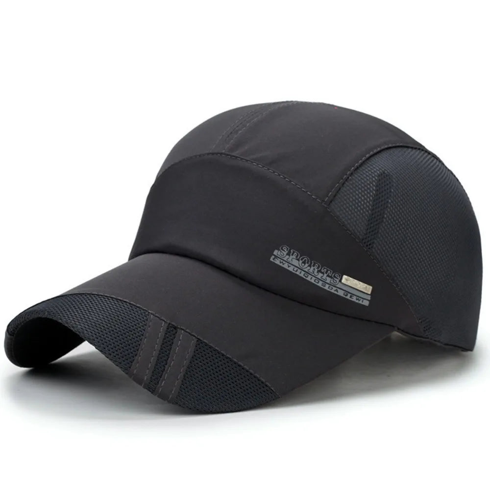 New Quick Dry Baseball Cap Breathable For Women Men