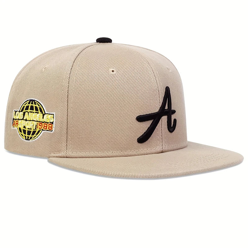 Unisex Gothic Letter Embroidery Hip-hop Hats Baseball Caps Snapback Caps