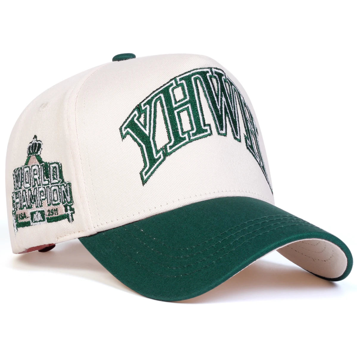 Unisex YHWH Letter Embroidery Baseball Caps Hip Hop Hat Sunscreen Hat