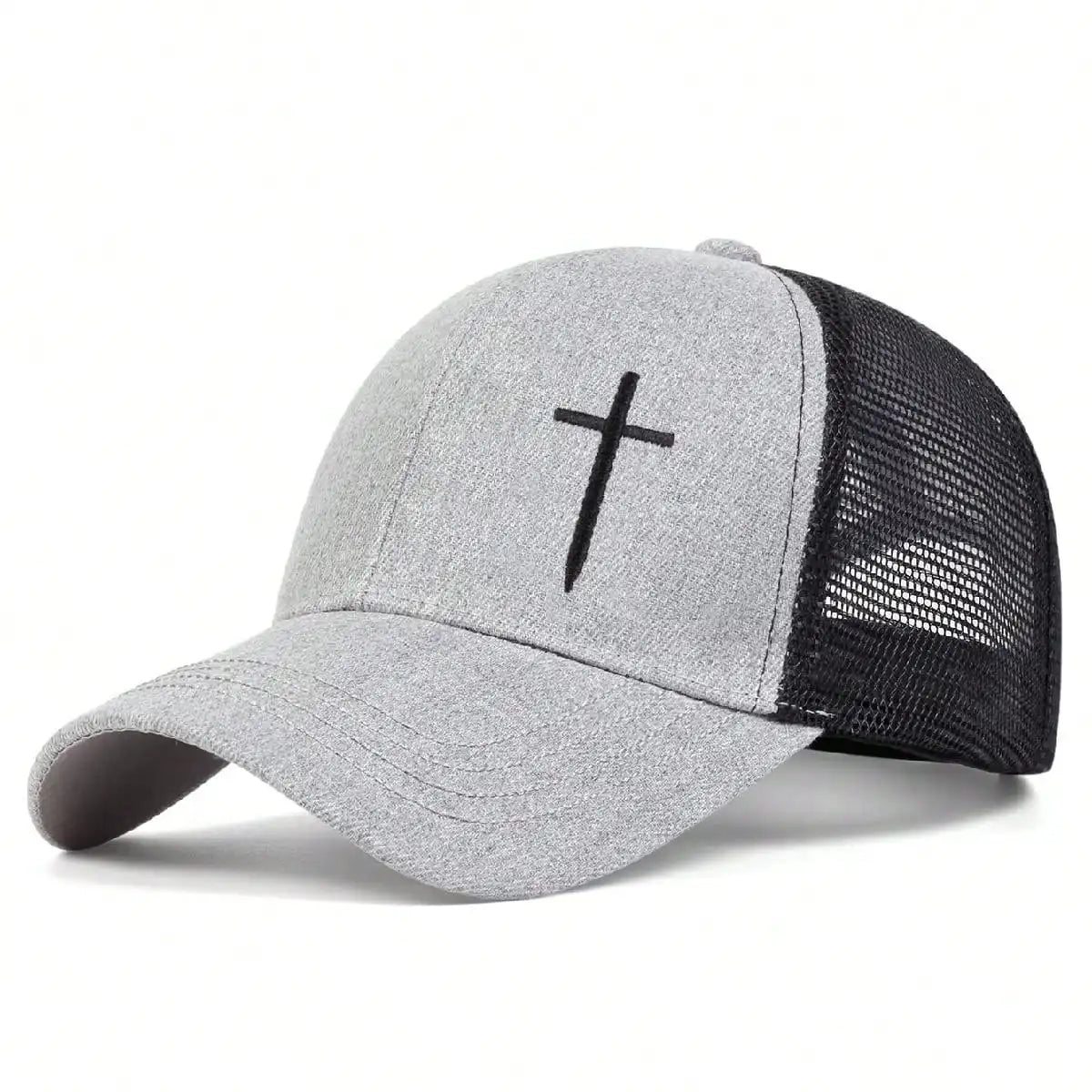 Fashion Hip Hop Baseball Mesh Cap Cross