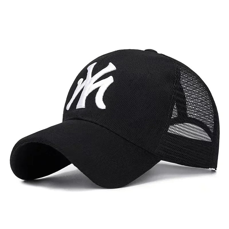 Hat Summer Embroidery Letters Breathable Duck Tongue Cap Baseball Cap