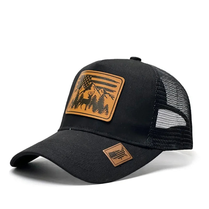 Fashion Leathers Baseball Caps for Women Men