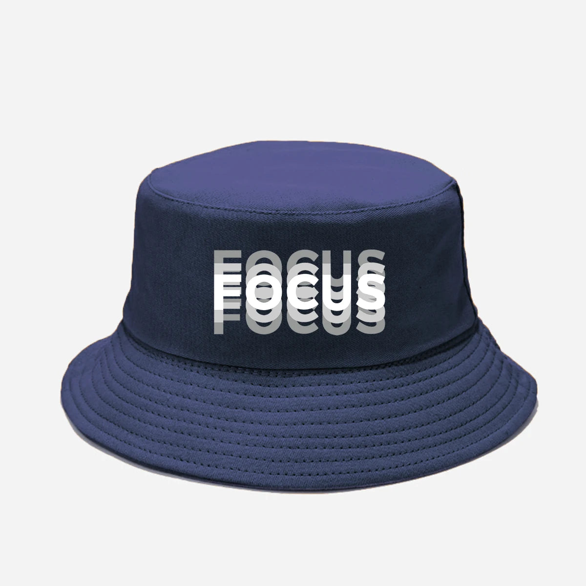 "FOCUS" Fashionable Printed Fisherman Hat Bucket Hat For Men Women