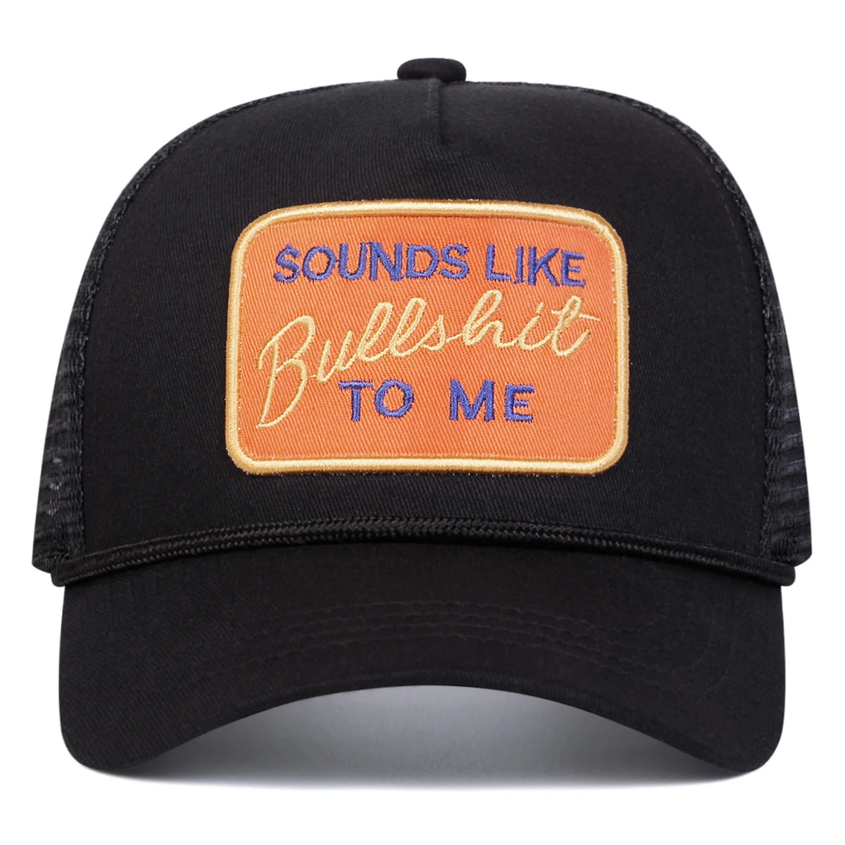 Unisex Letter Embroidery Baseball Net Caps