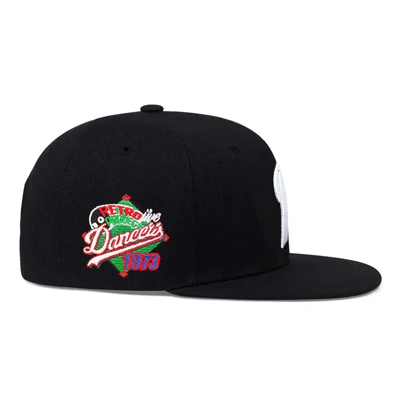 Unisex P Letter Embroidery Hip hop Hats