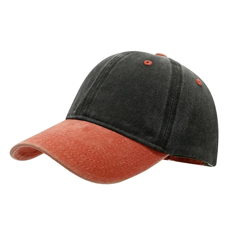 Vintage Washed Baseball Cap For Men