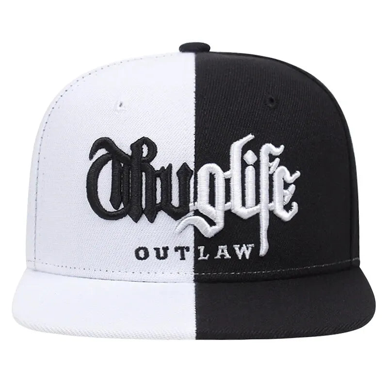Fashion Fastball CAP Thuglife Embroidery Hip Hop Baseball Cap Snapback Cap