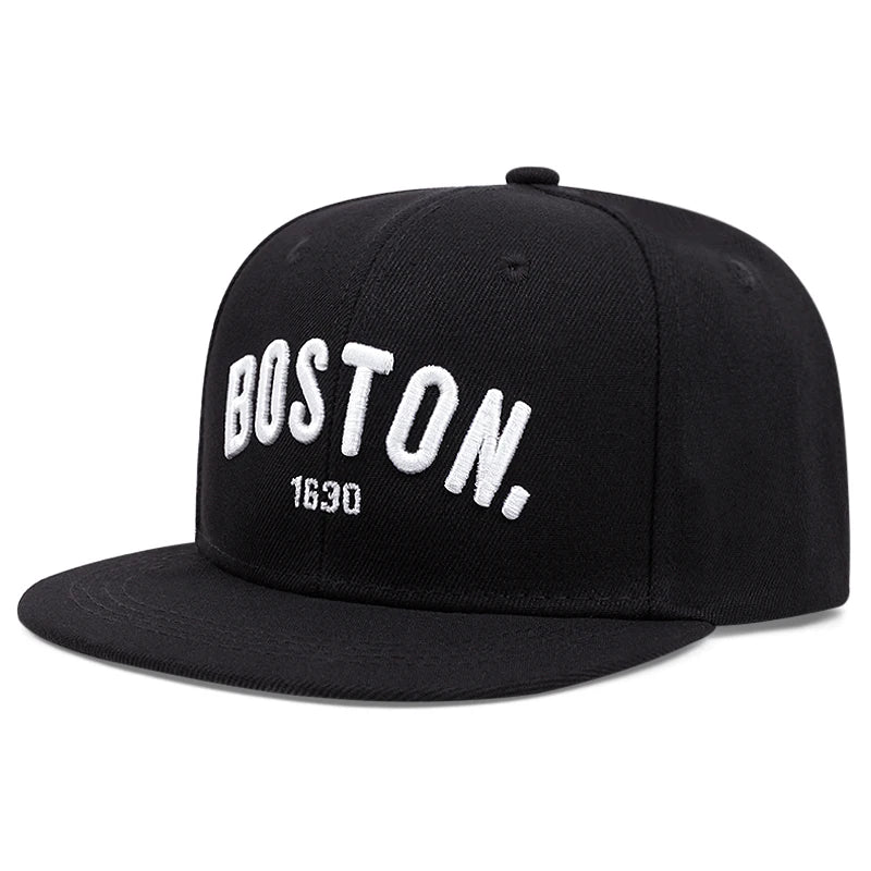 Fashion BOSTON Snapback Cap Men Women