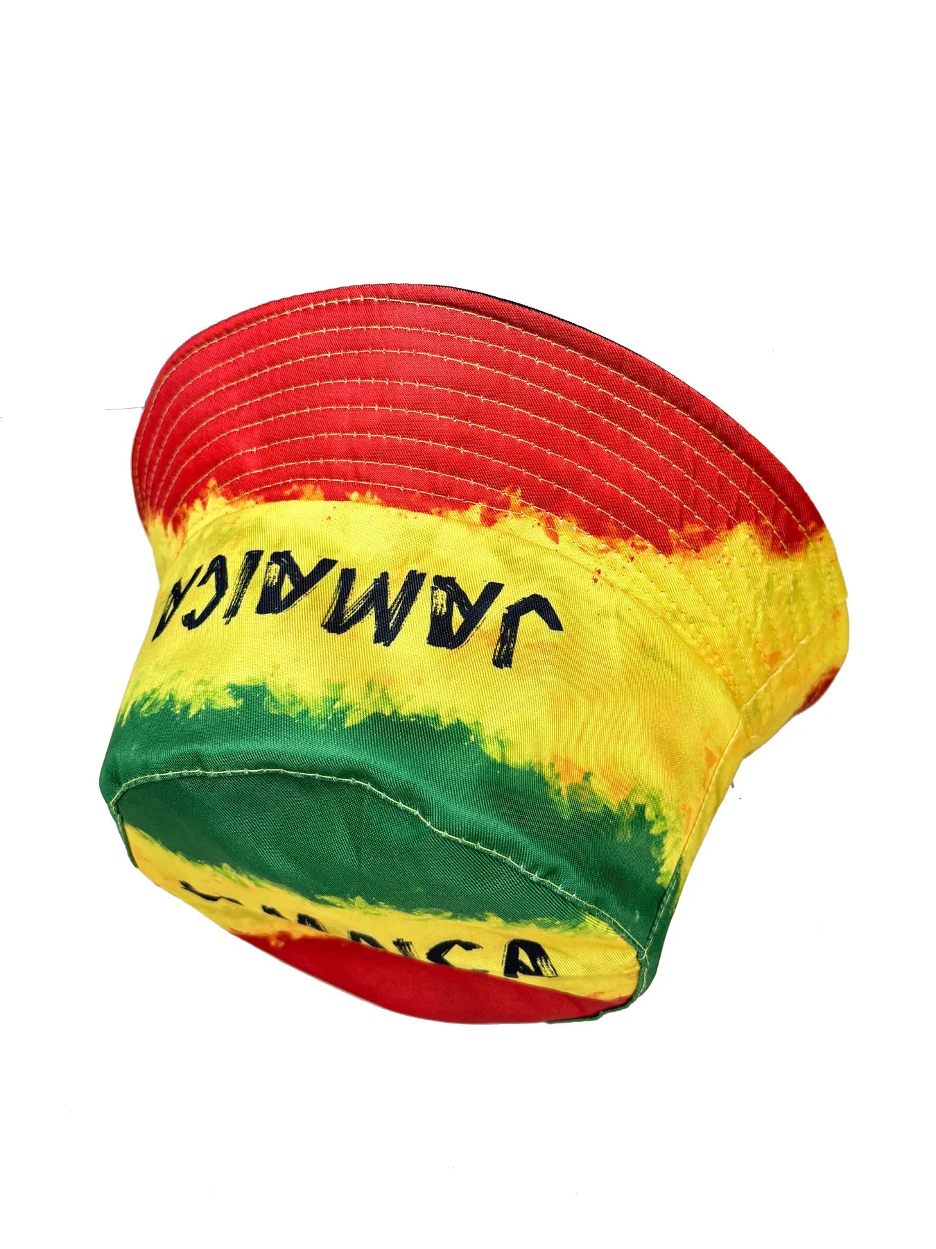 Brightly Colored Letter Print Bucket Hat Reversible Bucket Hat