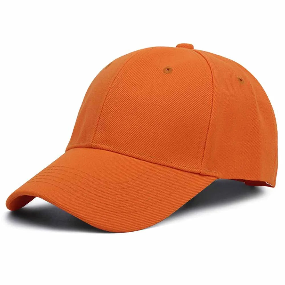 Solid Hat Smooth-Plate Sun Visor Cap Unisex Baseball Caps