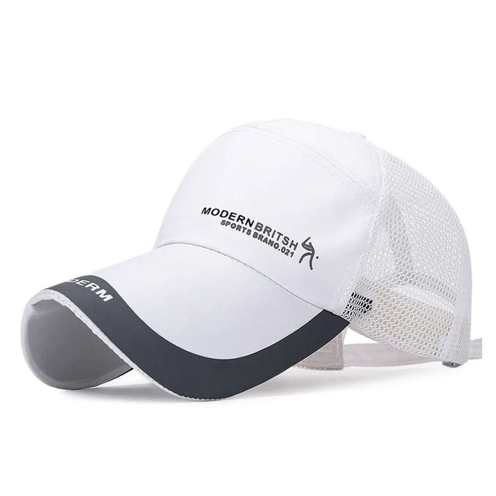 Summer Sunscreen Adjustable Sun Hats Cotton Baseball Cap Men Women