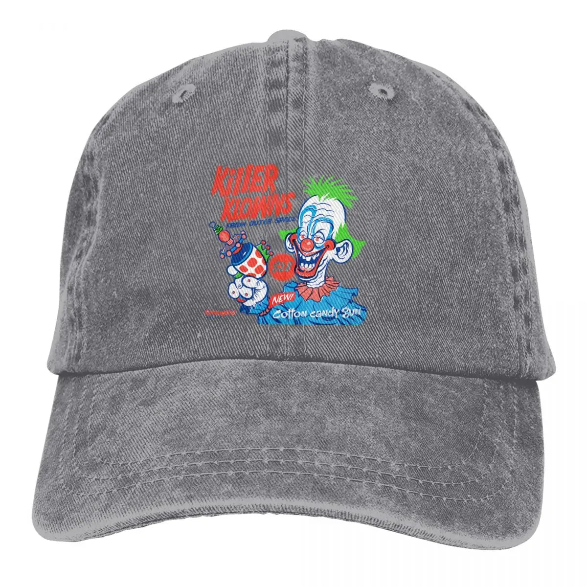 Candy Gun Baseball Caps Peaked Cap Killer Klowns From Outer Space Film