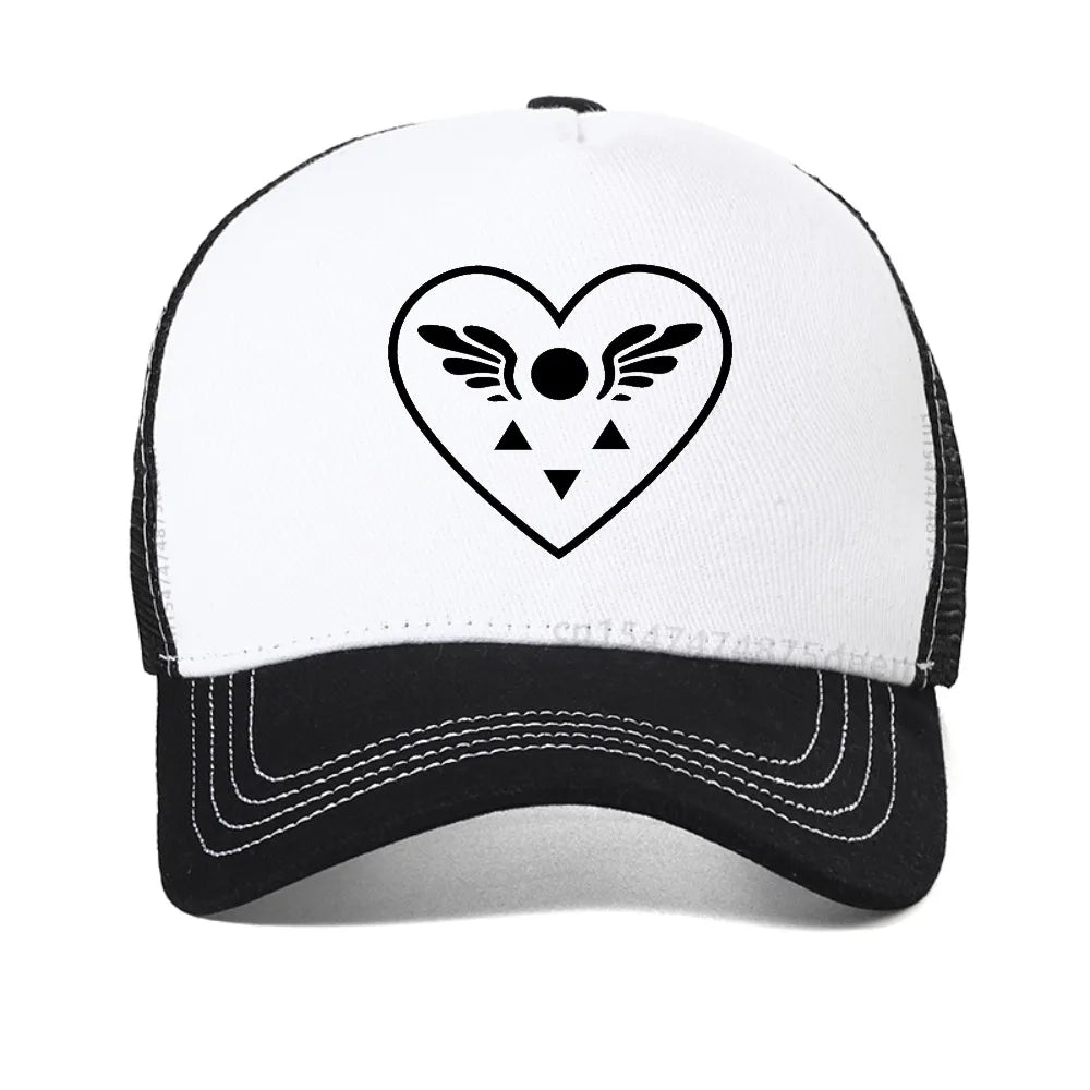 Spamton Deltarune Game Novelty Mesh Baseball Cap