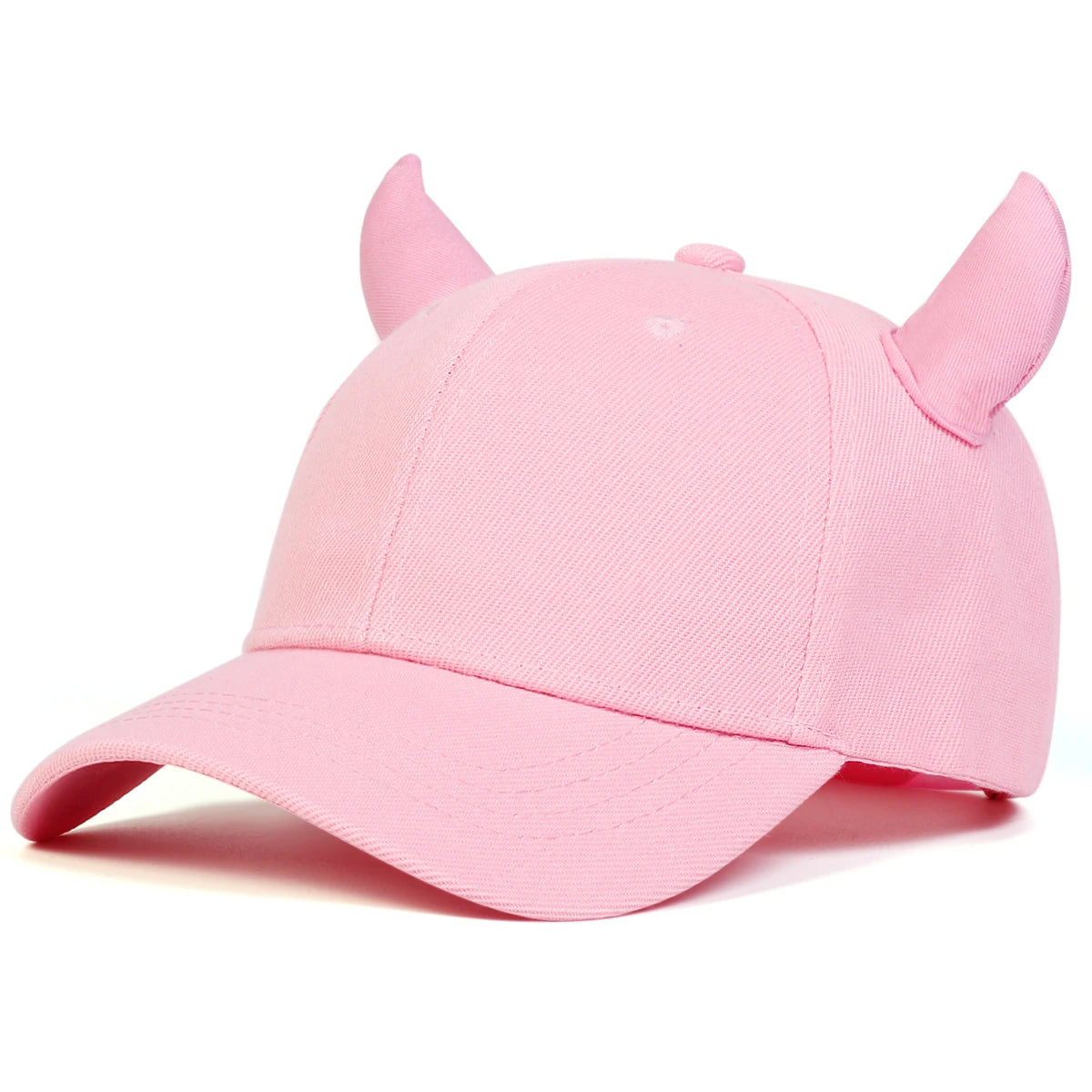 Unisex Personalized Bull Horn Baseball Caps
