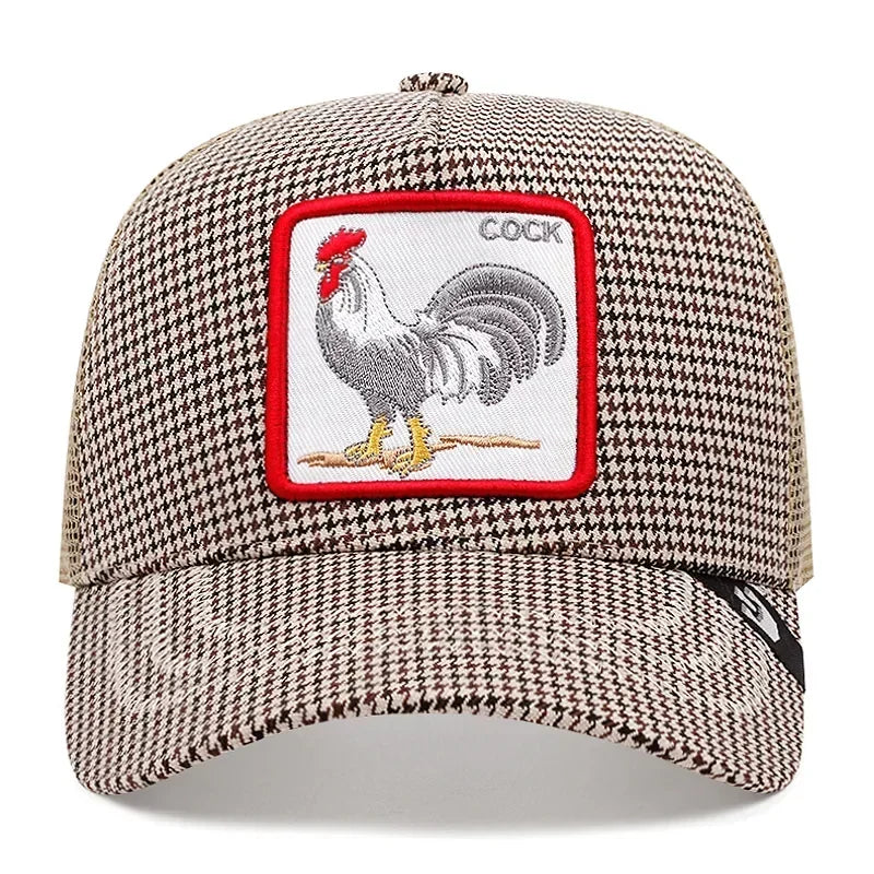 Fashion Animals Cartoon Embroidery Baseball Caps