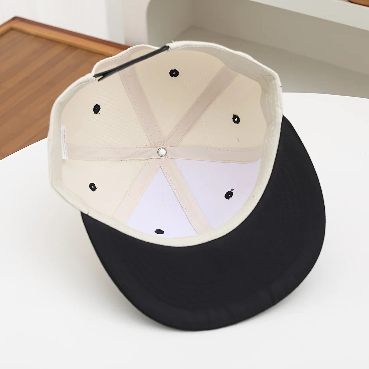 Unisex Flat Brim Snapback Hat For Men Women