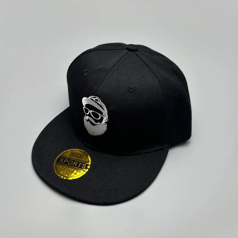 1PC Unisex Uncle Beard Embroidery Hip-hop Hats