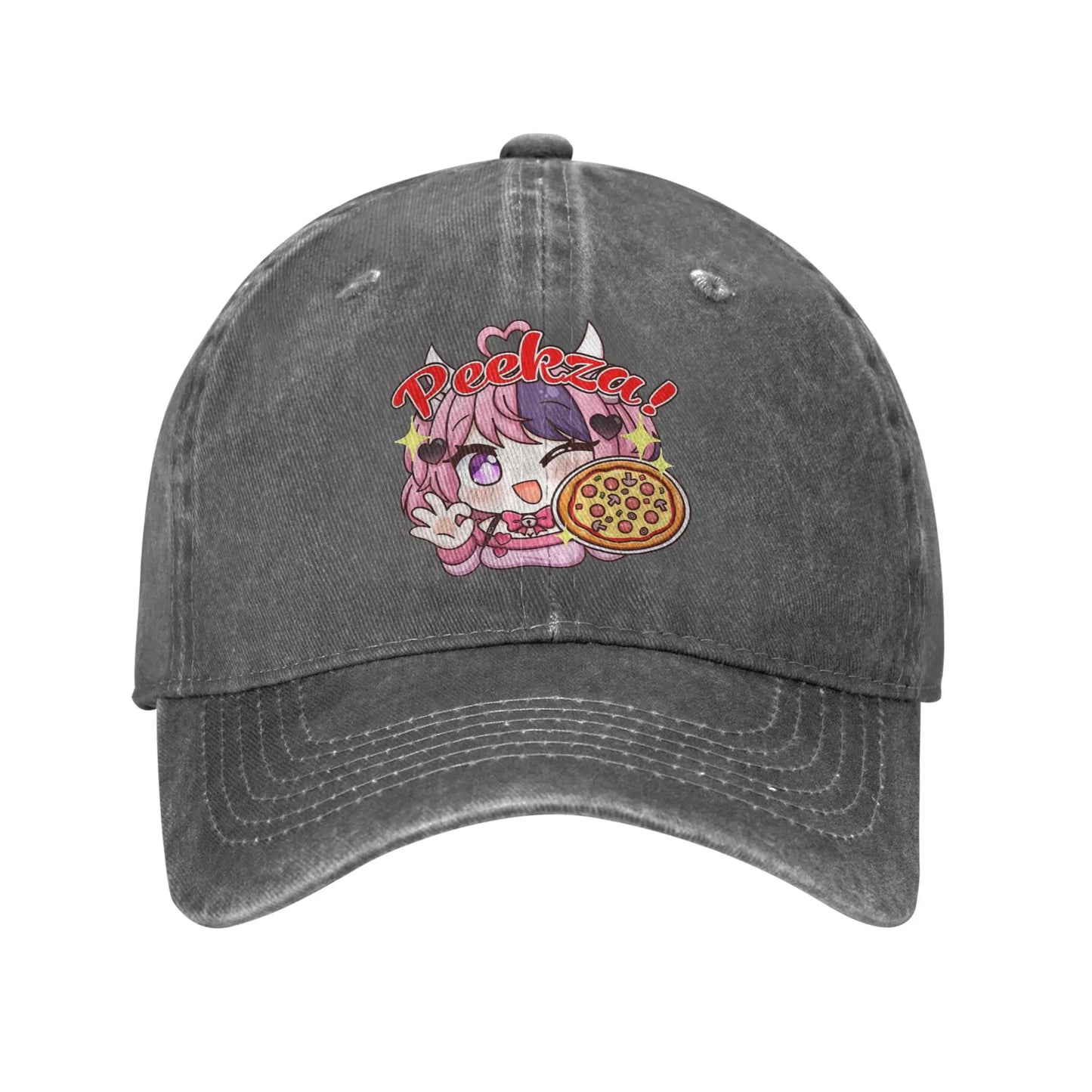 Ironmouse Peekza Washed Baseball Cap