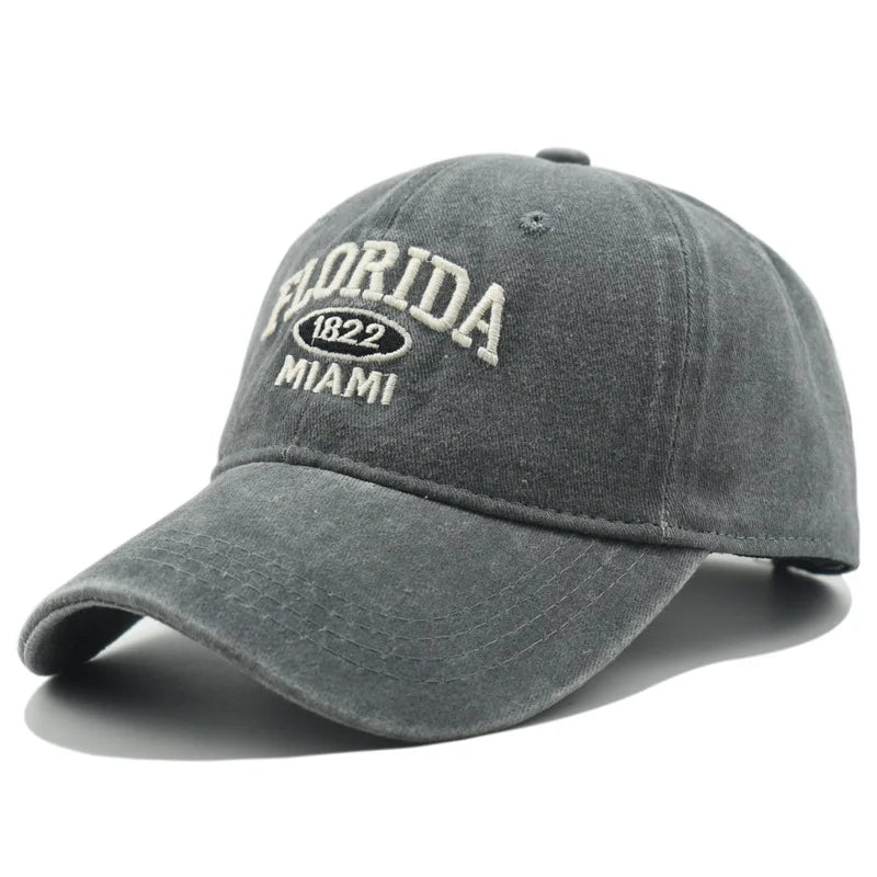 Vintage Washed Cowboy Baseball Cap