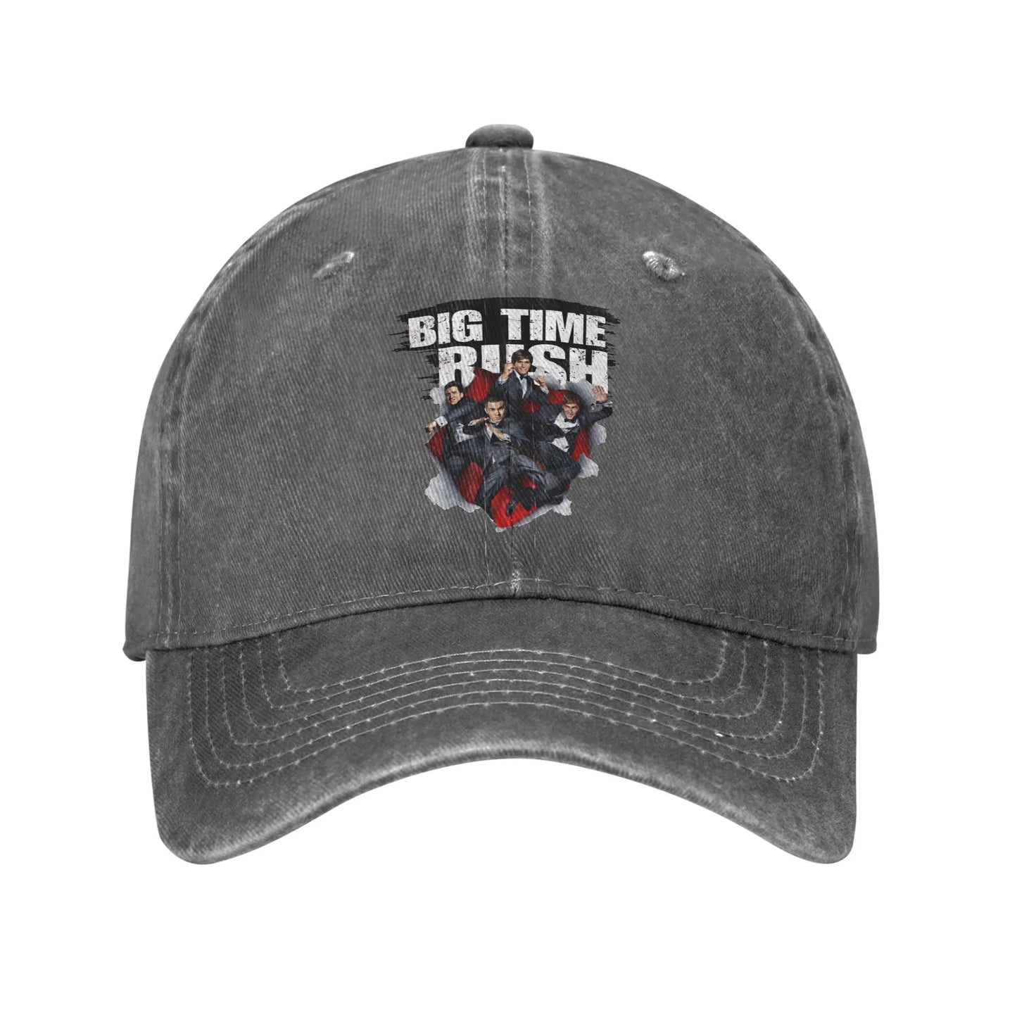 Big Time Rush Music Band Washed Baseball Cap