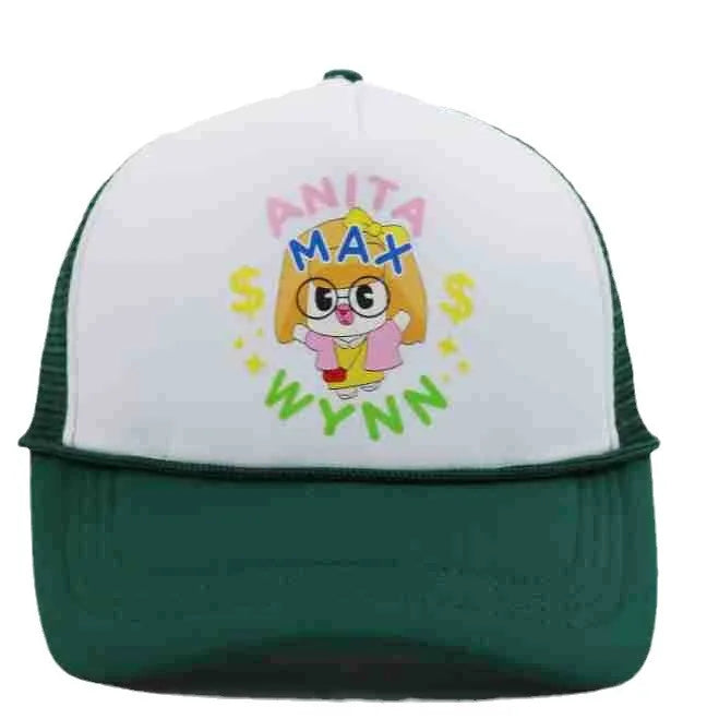 New Model WYNN Sponge Mesh Hat Drake Anita Max Vnn Printed Baseball Caps