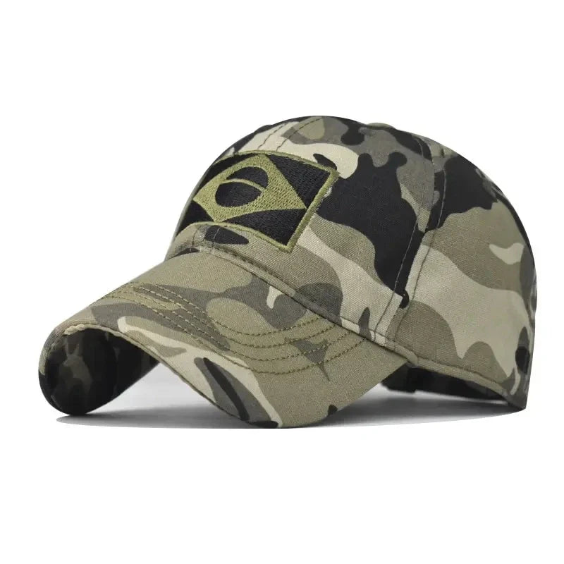 Outdoor Sports Baseball Cap Men'S Camouflage Cap