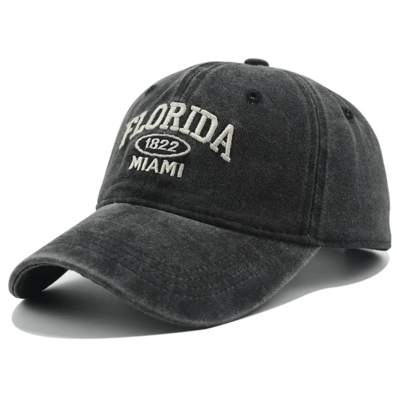 Vintage Washed Cowboy Baseball Cap