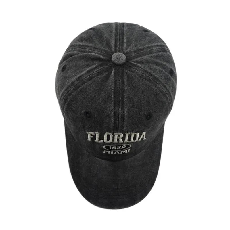 Vintage Washed Cowboy Baseball Cap