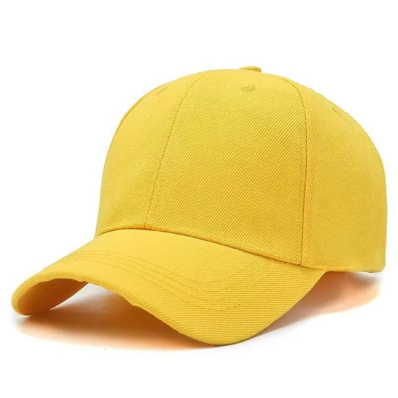 Blank Unisex Adjustable Dad Hat Solid Color Twill Plain