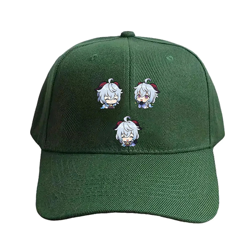 Chibi Ganyu Genshin Impact Baseball Cap