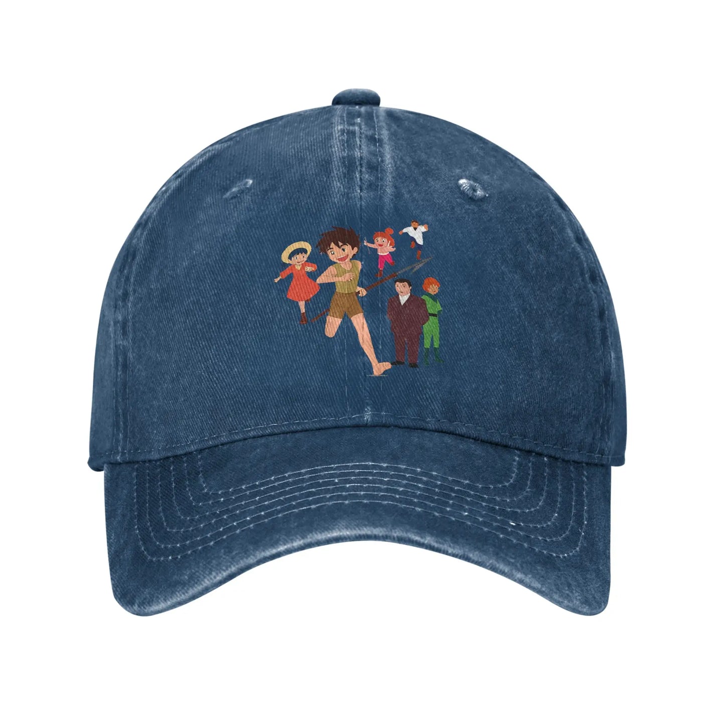 Conan The Future Boy Washed Baseball Cap