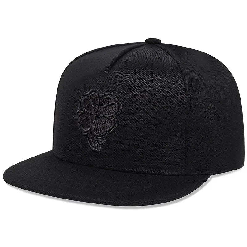 Unisex Clover Embroidery Hip-hop Hats Baseball Caps Sunscreen Hat Snapback Cap