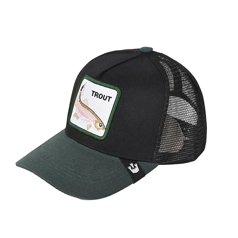 Fashion Animals Cartoon Embroidery Baseball Caps