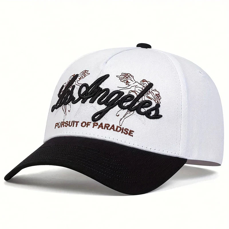Fashion LOS ANGELES Embroidery Baseball Cap