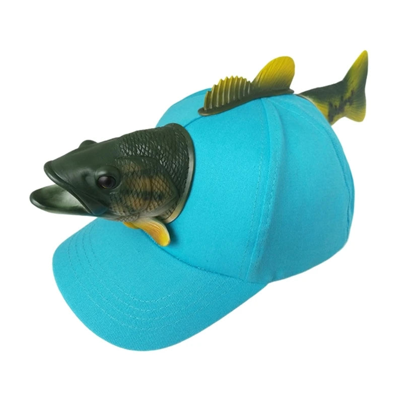 Novelty Fish Baseball Hat Birthday Party Creative Fish Hat