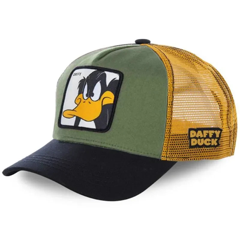 2New High Quality Brand Anime Cartoon Snapback Cotton Baseball Cap Men Women