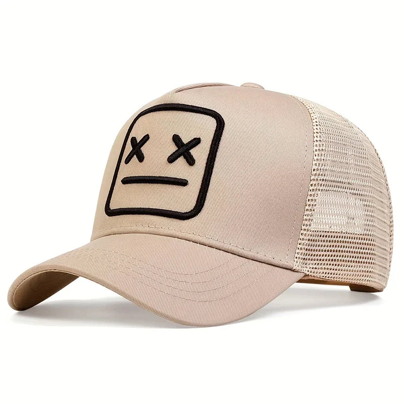 Unisex Xx Embroidery Baseball Net Caps