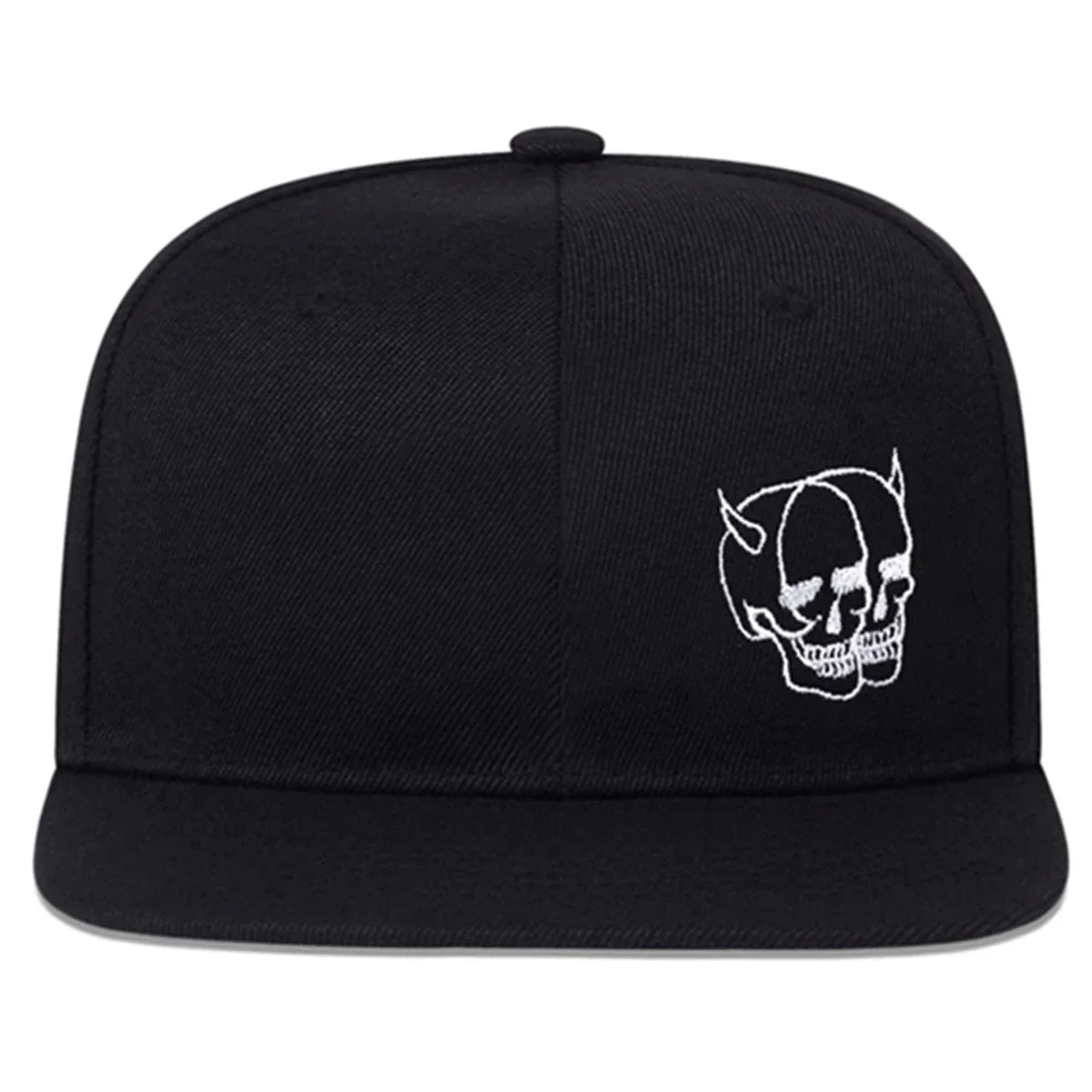 Unisex Ghost Head Skull Printed Hip-hop Hats