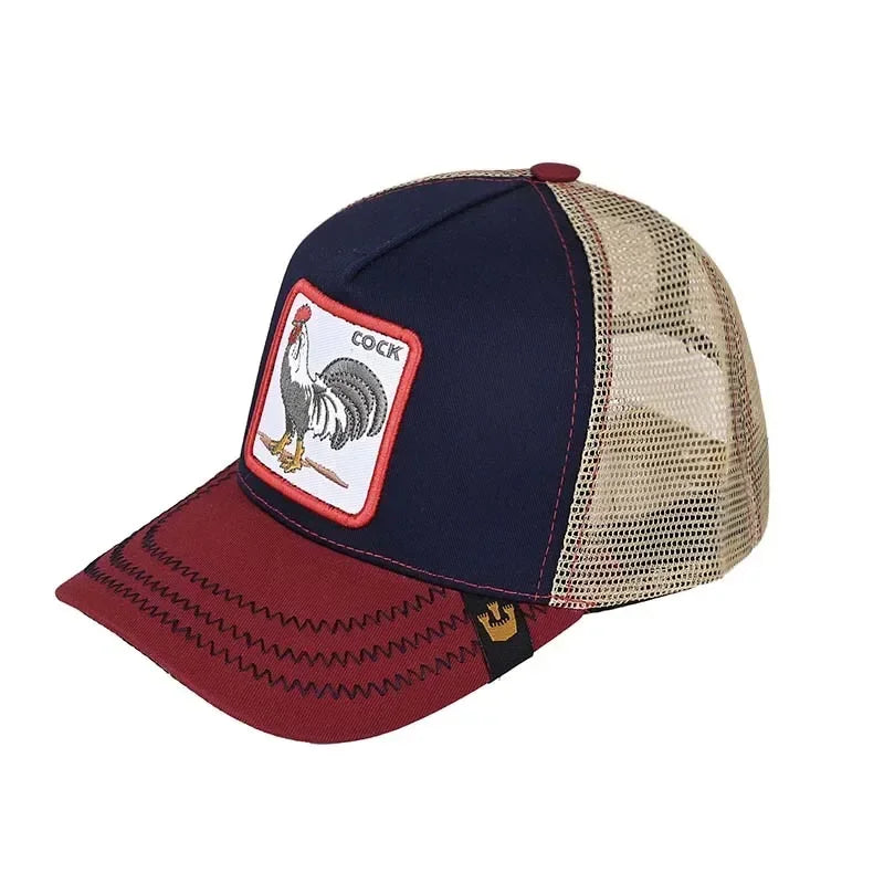 Fashion Animals Cartoon Embroidery Baseball Caps