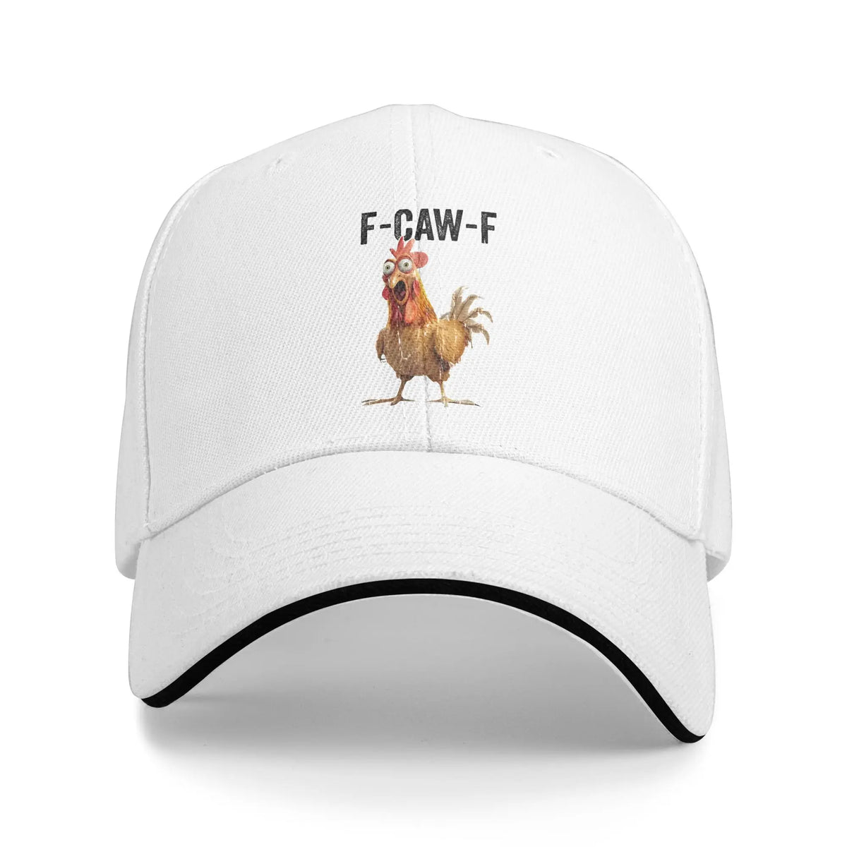 Funny F-Caw-F Chicken FCAWF Outfit Men Women Baseball Caps