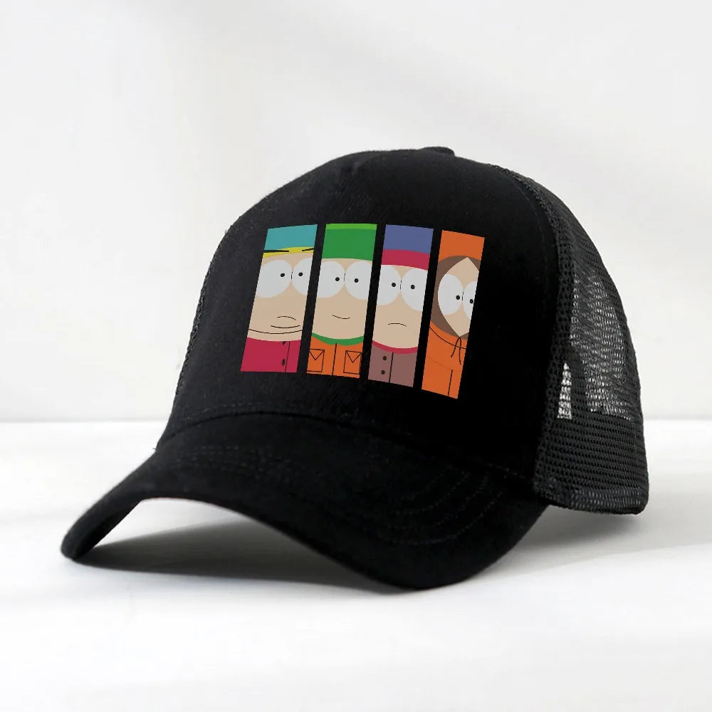 Crazy South Park hat Men Women Funny Cartoon Cute Comic Baseball Cap