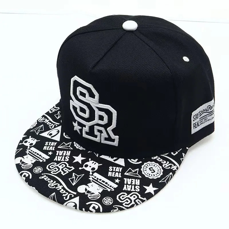 American Flag Embroidery Hip-hop Hats Snapback Caps