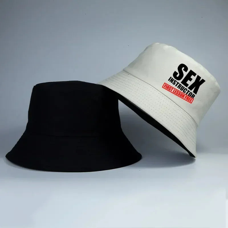 Unisex Summer Reversible Cotton Bucket Hat Man Woman