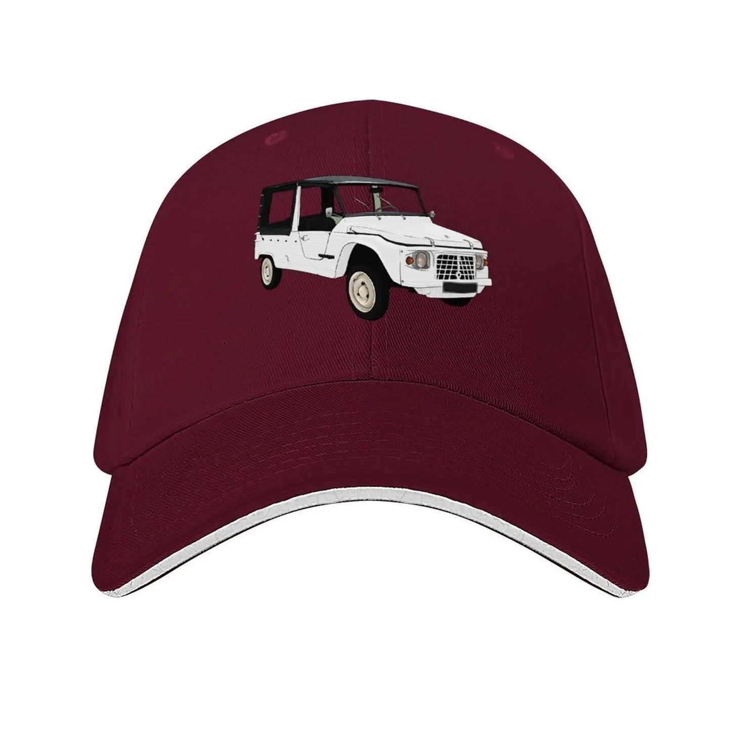White Mehari 74 Baseball Cap