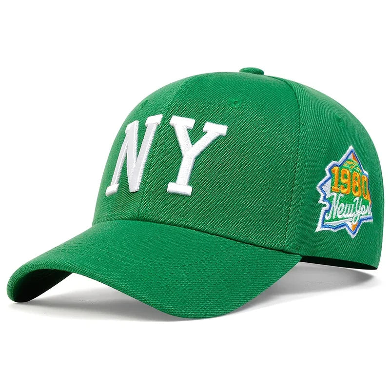 Unisex Letter Embroidery Baseball Caps Spring Autumn Outdoor Sunscreen Hat